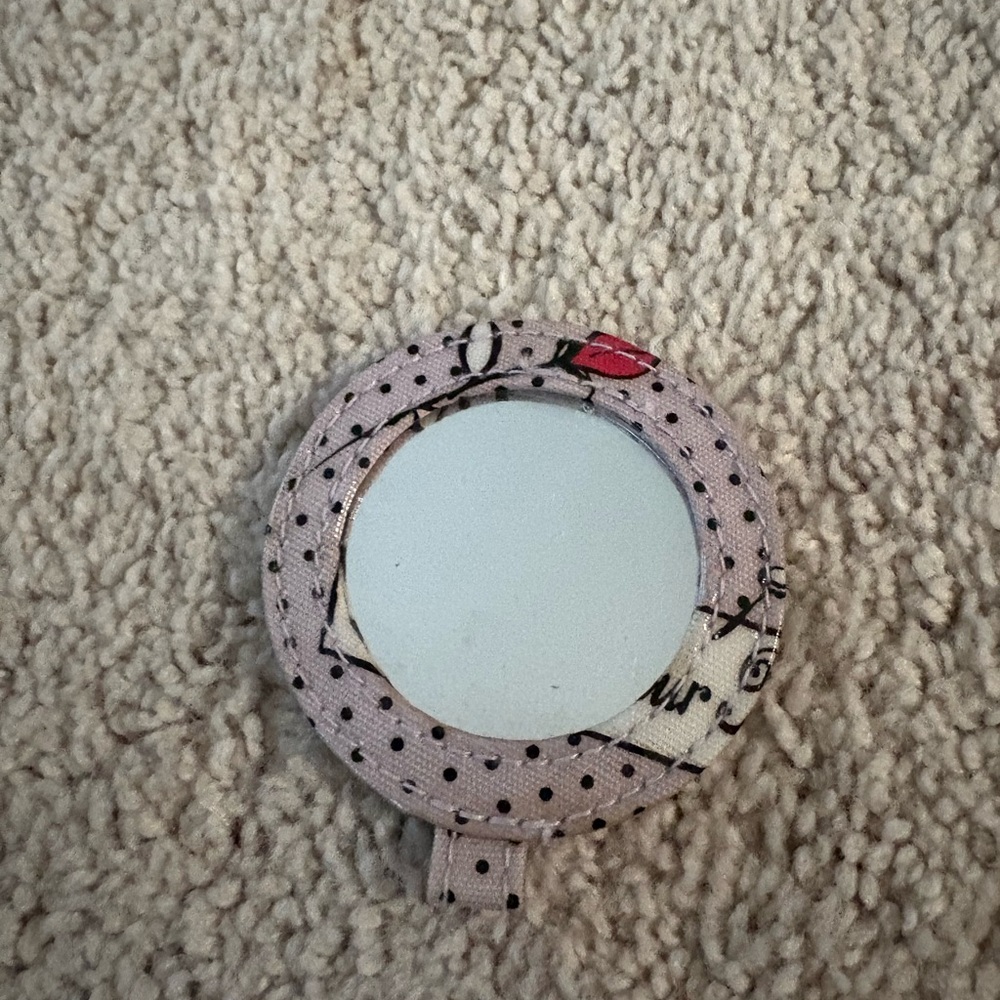 Lulu Guinness Makeup Travel Case with mirror - Picture 7 of 10